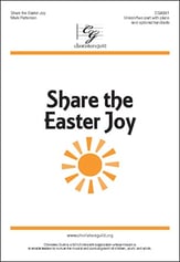 Share the Easter Joy Unison/Two-Part choral sheet music cover